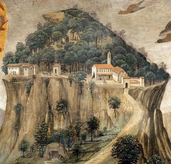 GHIRLANDAIO, Domenico Stigmata of St Francis detail China oil painting art